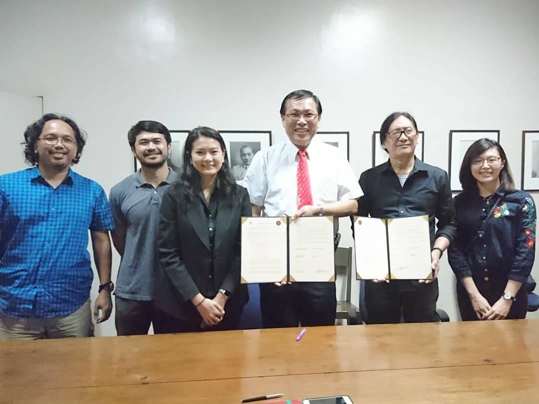20180827 雲科大和University of Philippines 簽署MOU成為姐妹校