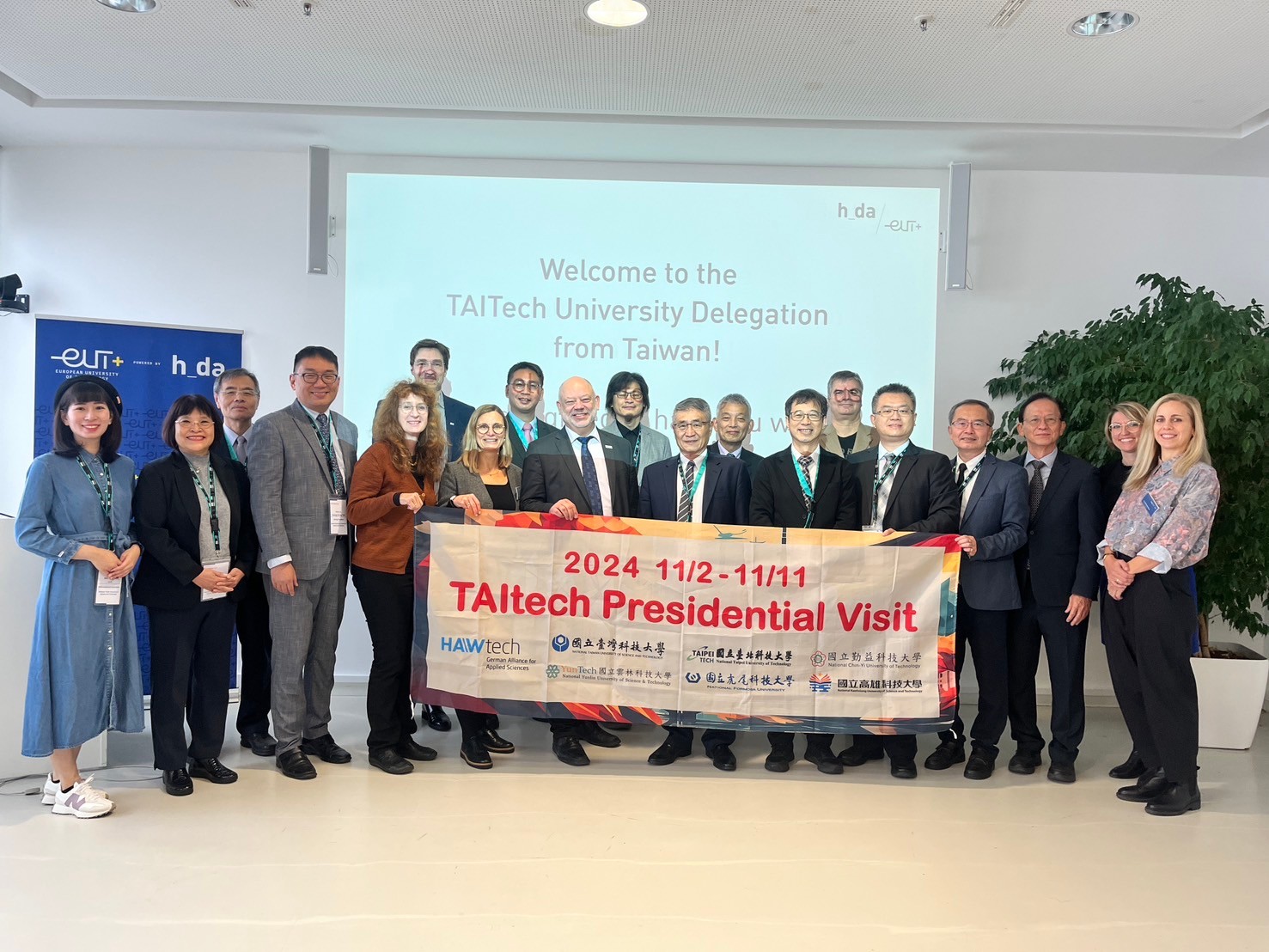Nov. 5th, 2024 The TAItech Presidential Visit to Hochschule Darmstadt